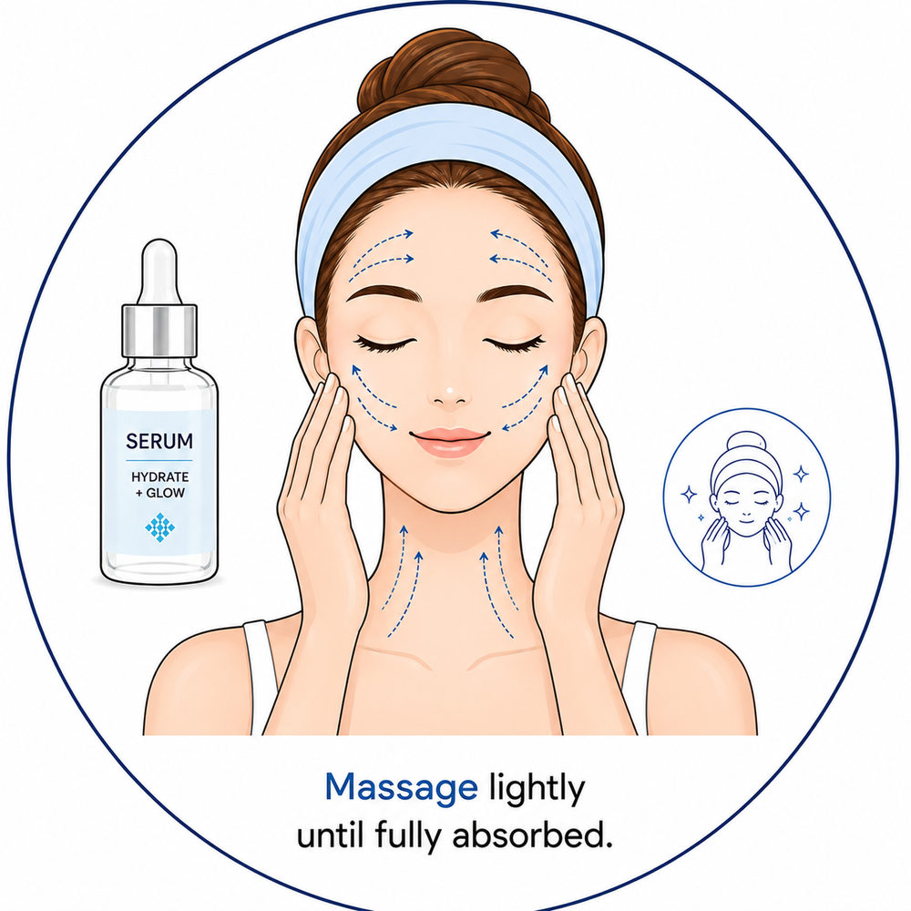 Massage lightly until fully absorbed.
