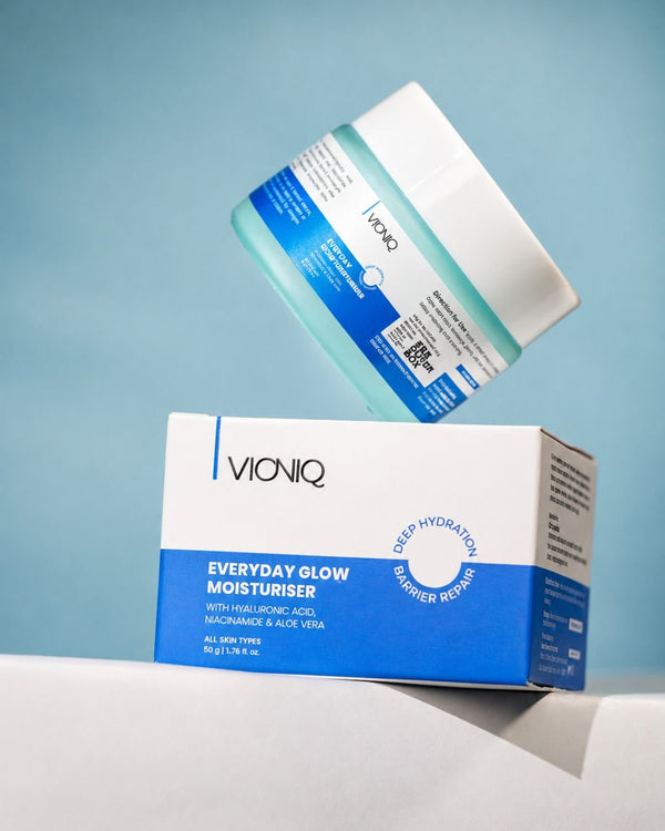 VIONIQ lightweight face moisturiser for oily skin